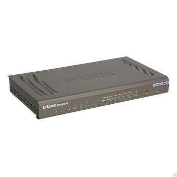 Голосовой шлюз D-Link DVG-6008S/E (1xWAN, 4xLAN, 8xFXO RJ-11)